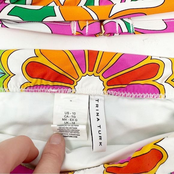 TRINA TURK Tamarindo High Neck Halter Style
Swim Set - Picture 8 of 15